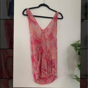 Free People flowy pink tank